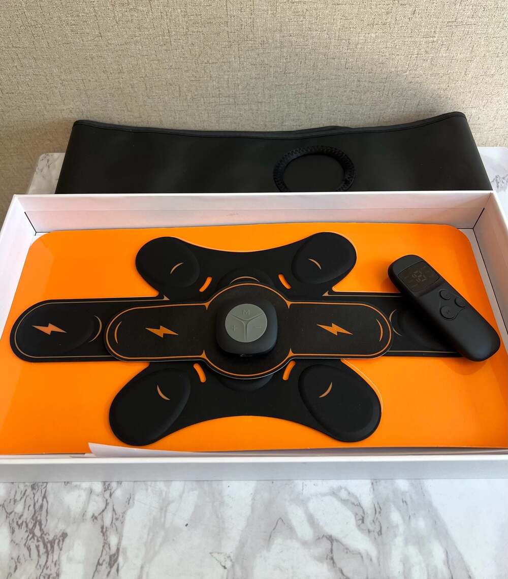 LEKOSL 6 Modes Smart Remote Control Abdominal Toning Belt and Muscle Stimulator
